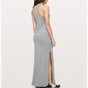 Lululemon maxi dress with slits on both sides